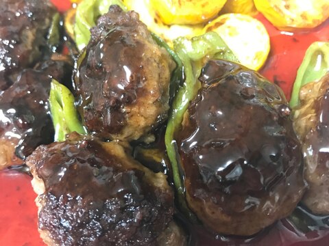 ぱぱっと！ピーマンの肉詰め